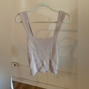 Abercrombie ribbed sweater tank, XL